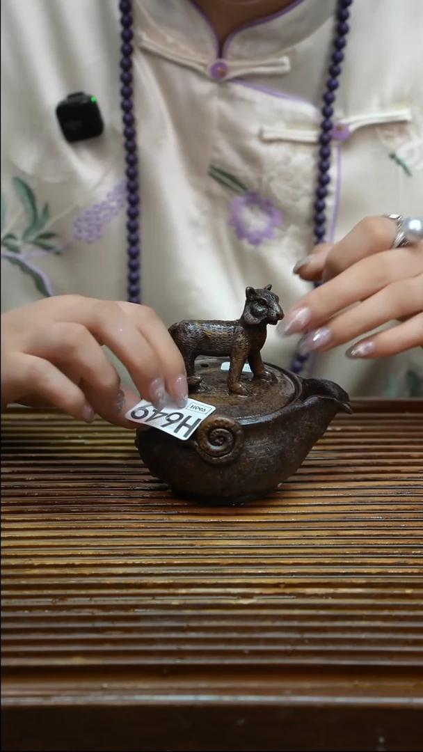 万古烧粗陶手工茶具