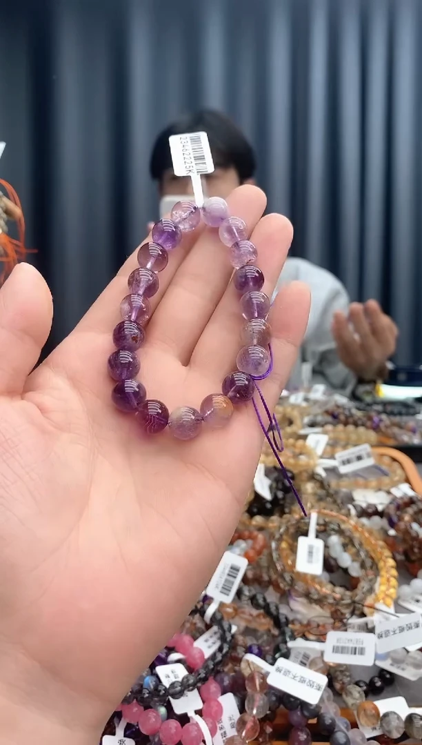 【闪购商品】水晶手链未镶嵌紫幽灵