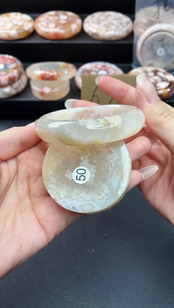 手镯玛瑙/玉髓未镶嵌石英质玉手镯