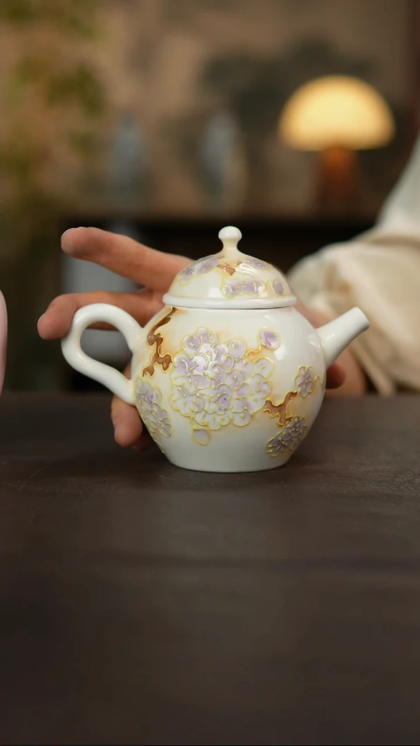 杯景德镇陶瓷杯碗柴烧多人