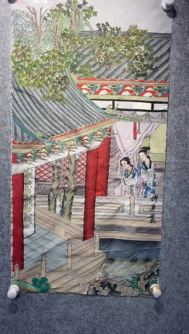 国画张传亭老师的作品3