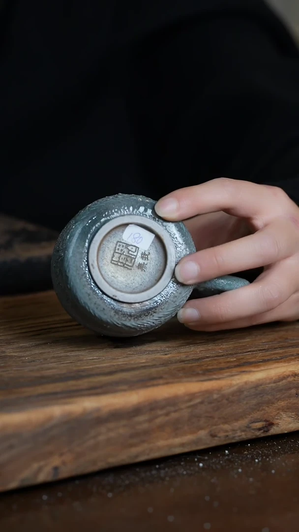 【闪购商品】杯子浪鬼柴烧  无我系列杯