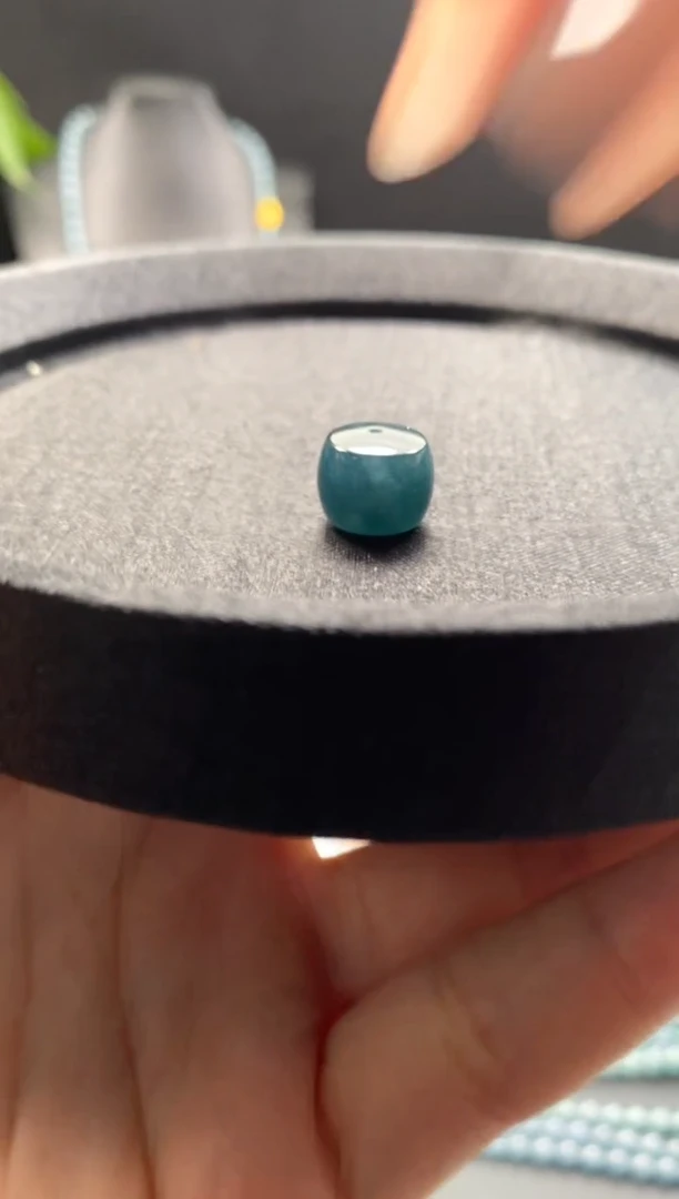 未镶嵌手链翡翠散珠卡12MM老型珠