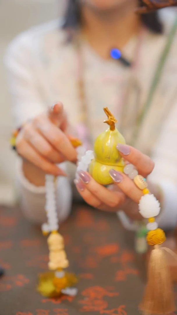 27非遗漆手艺工天然葫芦文玩福禄