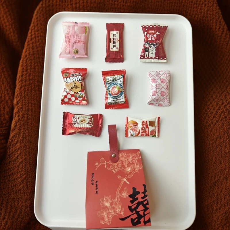 搭配高端豪华混合糖果喜糖结婚喜糖礼盒装2025新款爆款订婚满月