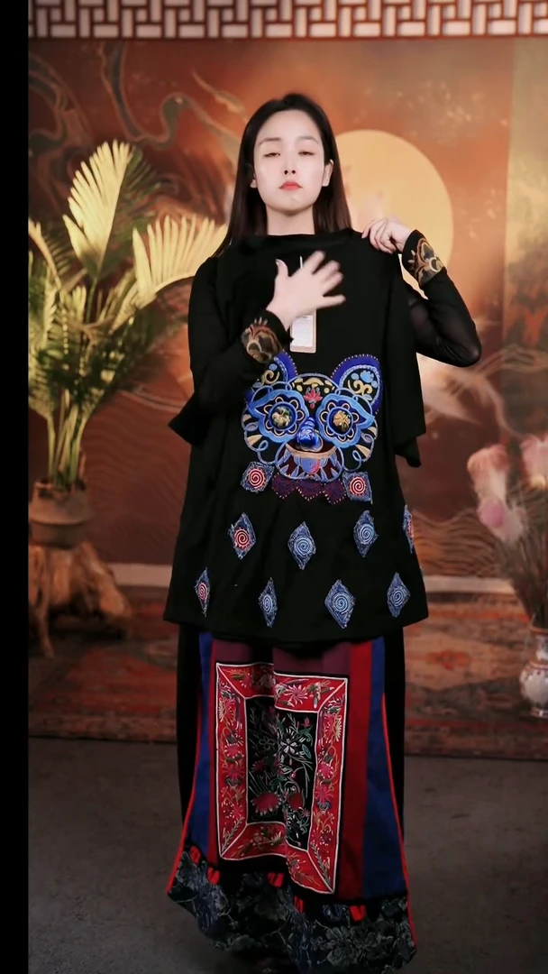 黑色短袖宽松199