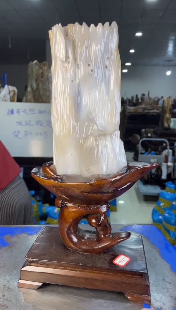 未镶嵌手把硅化玉62