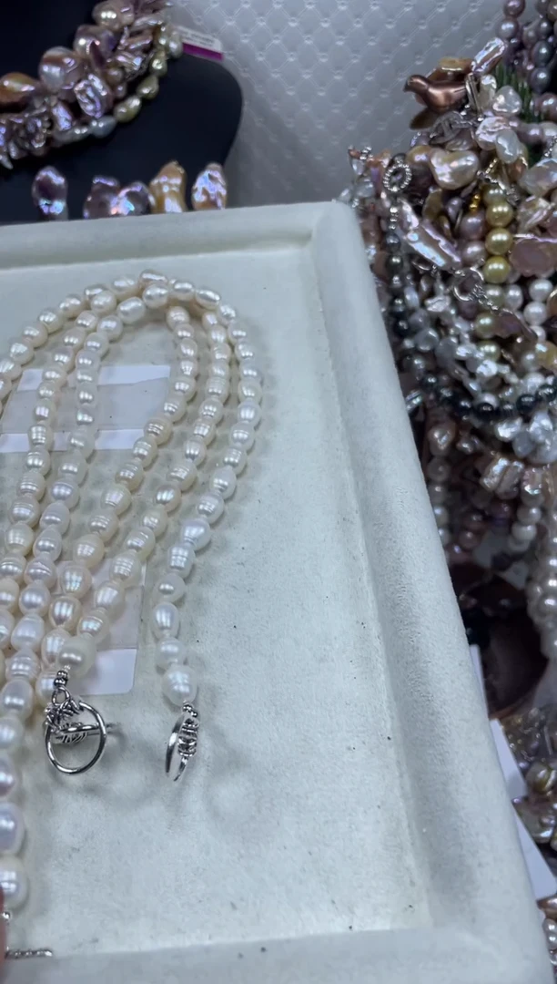 【闪购商品】淡水珍珠项链未镶嵌【纯恬珍珠】（多样性发货发一）