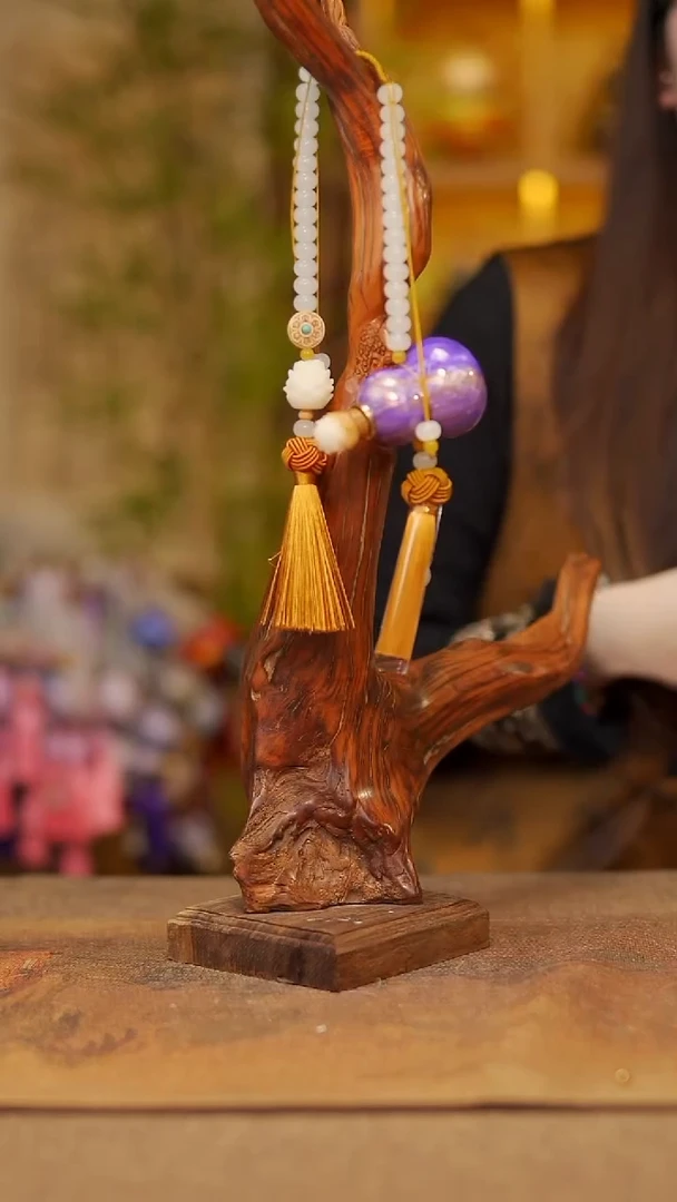 【闪购商品】322宴禾堂大漆车挂葫芦118