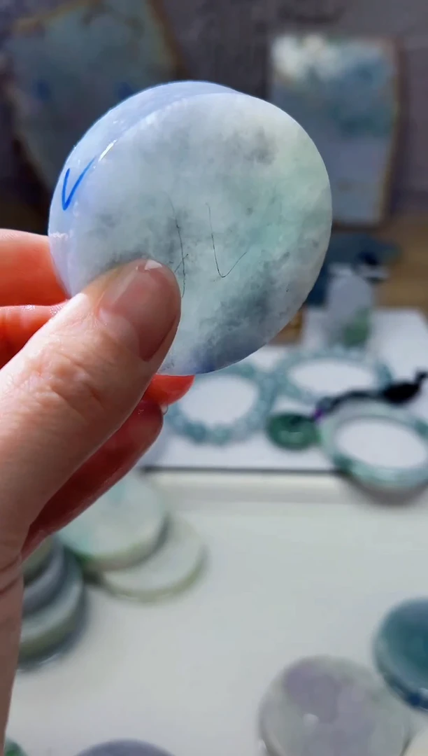 裸石翡翠天然翡翠A货余 南 846