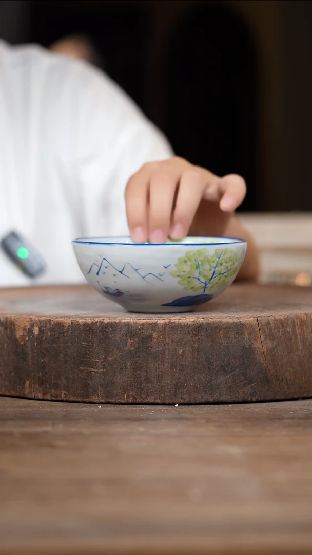 瓷片景德镇高温釉下彩（食品级）