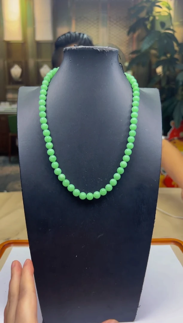 翡翠未镶嵌颈饰SY2025-7-28-25