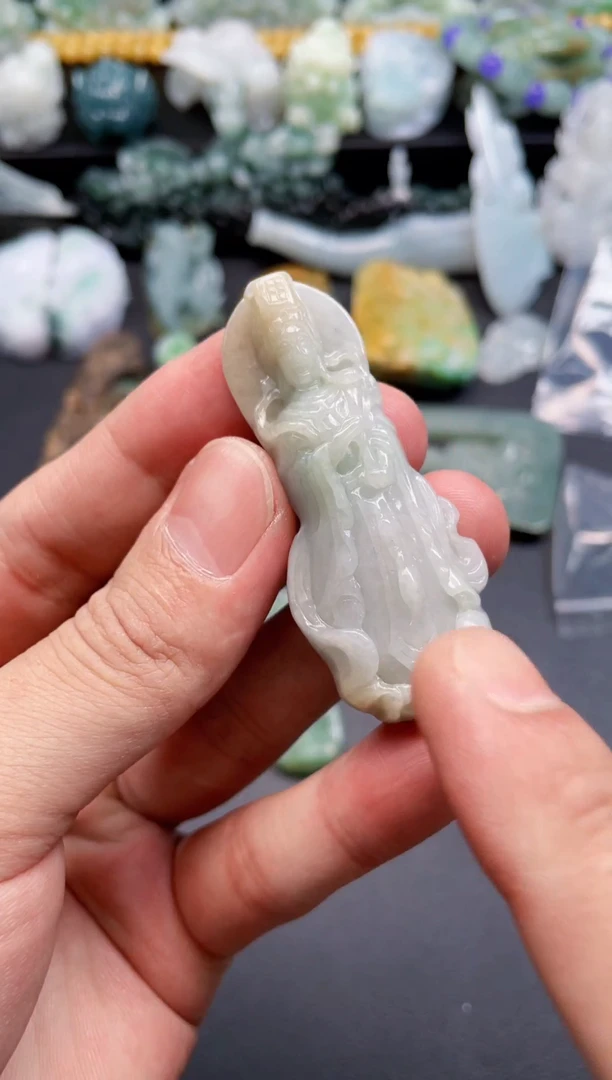 颈饰未镶嵌翡翠天然翡翠a货