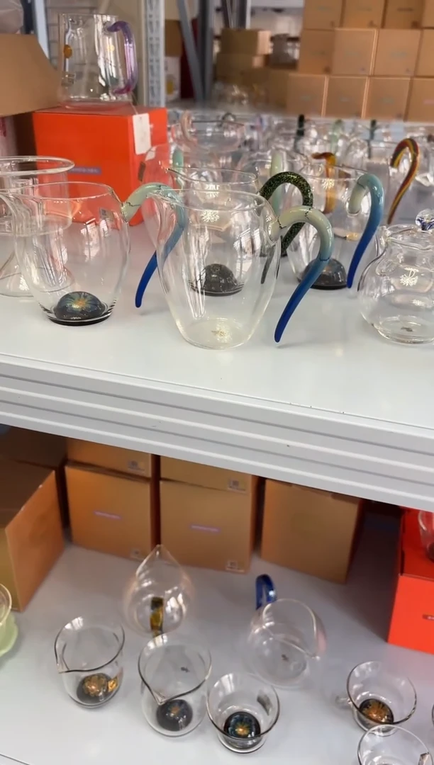 手工艺品玻璃?禾器涵韵底珠怡然普通盒