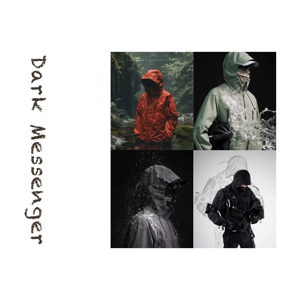 91039-Dark Messenger男女同款轻薄凉感防晒皮肤衣