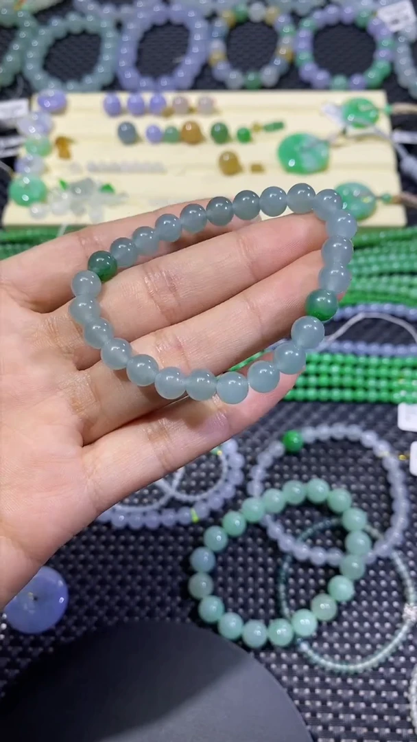 翡翠散珠天然翡翠A货