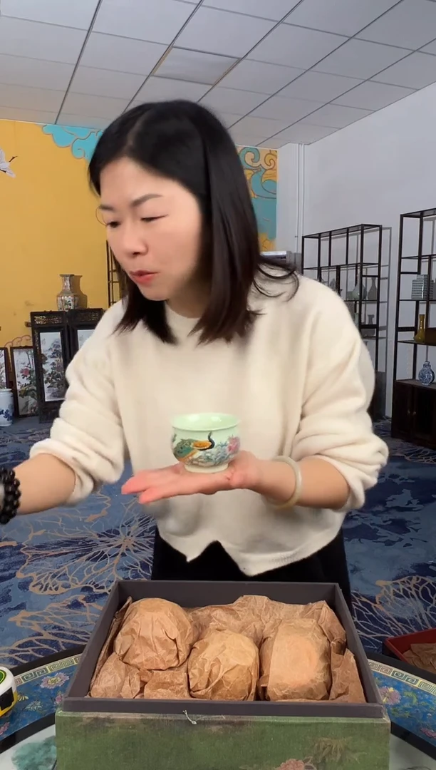 摆件瓷景德镇瓷器炉式杯