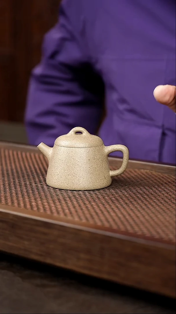茶壶紫砂青降坡秦钟