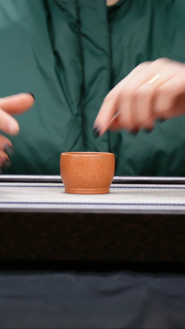 【闪购商品】紫砂茶壶金降坡 花鼓杯