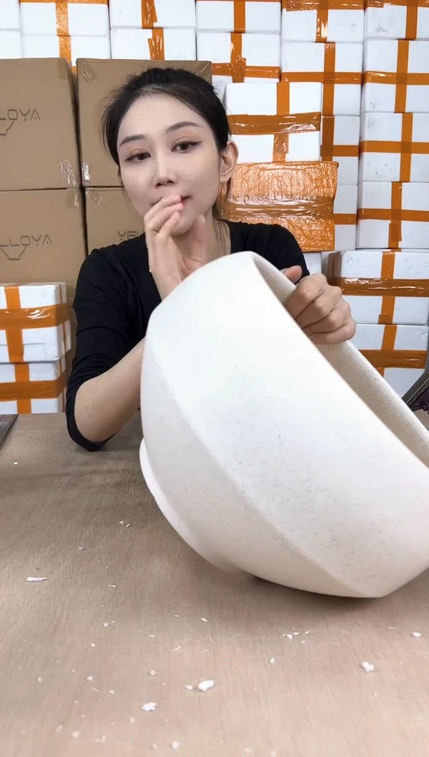 圆球白麻大号26x19