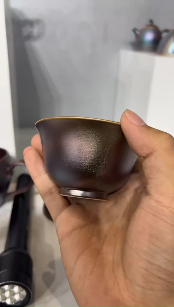 119柴房陶瓷柴烧窑宝主人杯