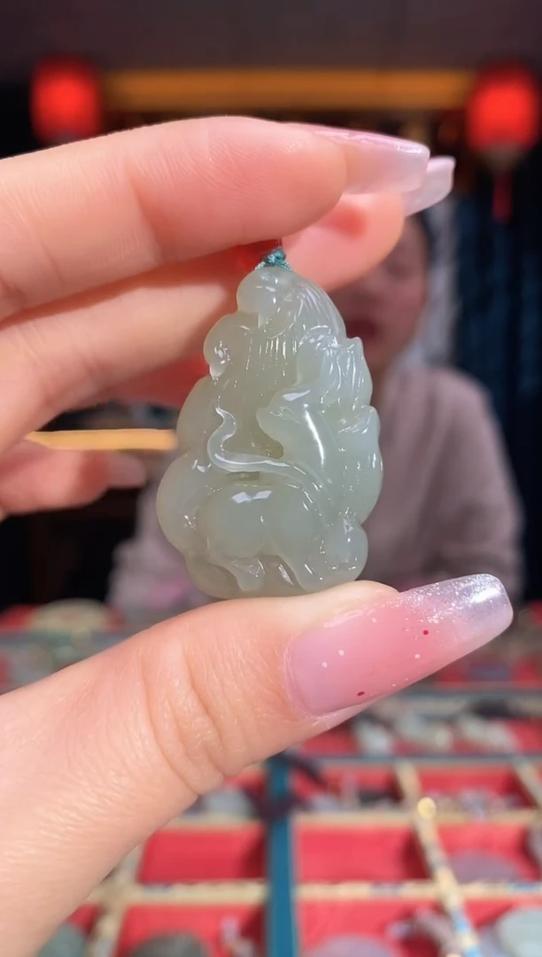 【闪购商品】和田玉颈饰未镶嵌凤九