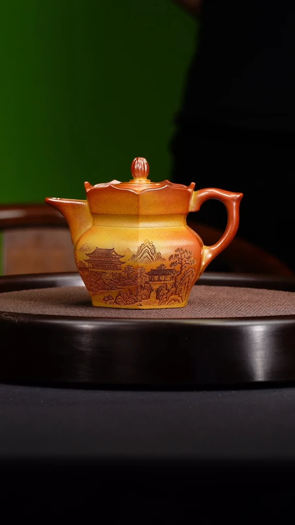 茶壶紫砂僧帽