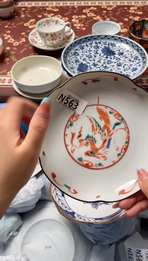 瓷片秧*瓷器瓷器N563