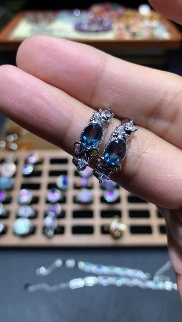 【闪购商品】托帕石戒指未镶嵌K58【多样性发其一】