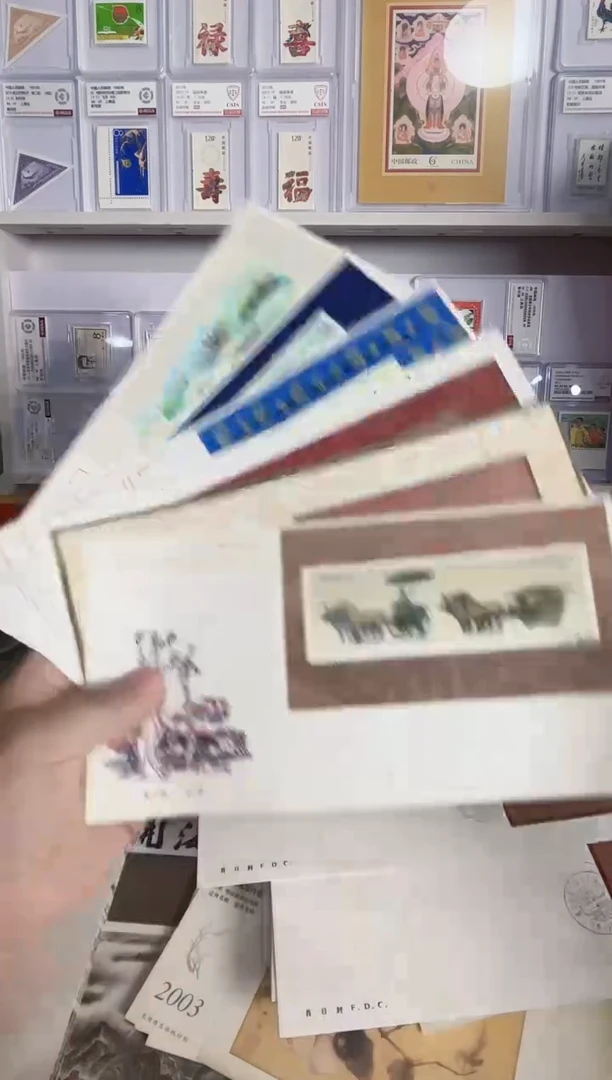 6枚小型张首日封 JT 均价8