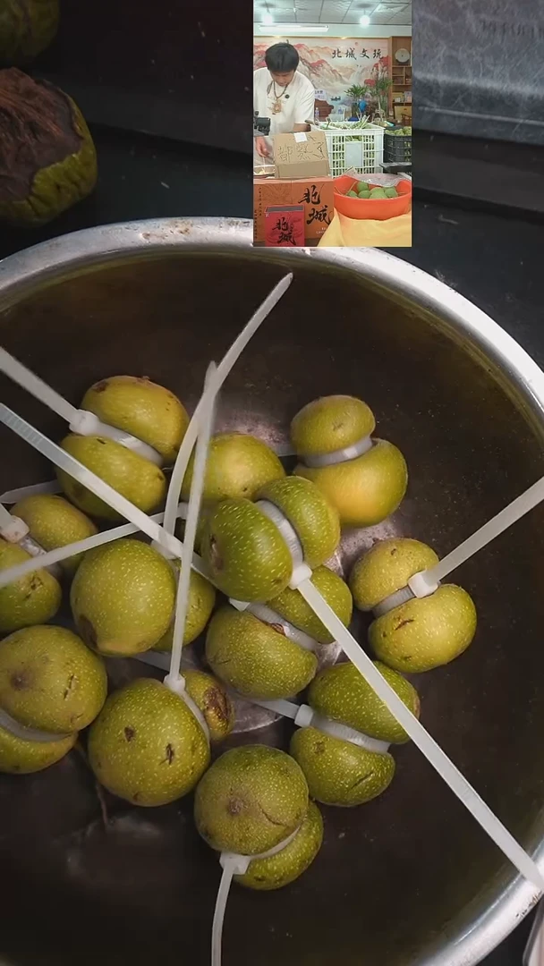 文玩核桃把件75号青皮葫芦10个（售出不退不换）-