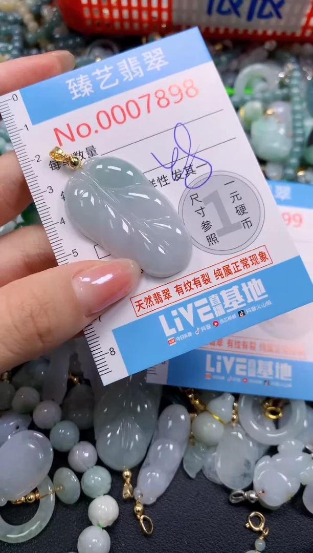 颈饰未镶嵌翡翠7898