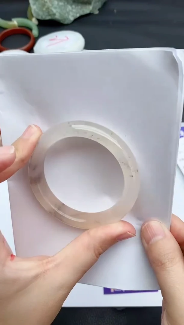 未镶嵌手镯石英质玉170+51/52