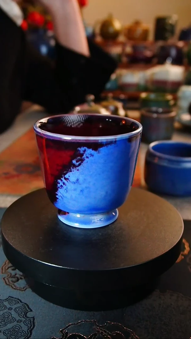 【闪购商品】瓷片590 大敞口杯 苗