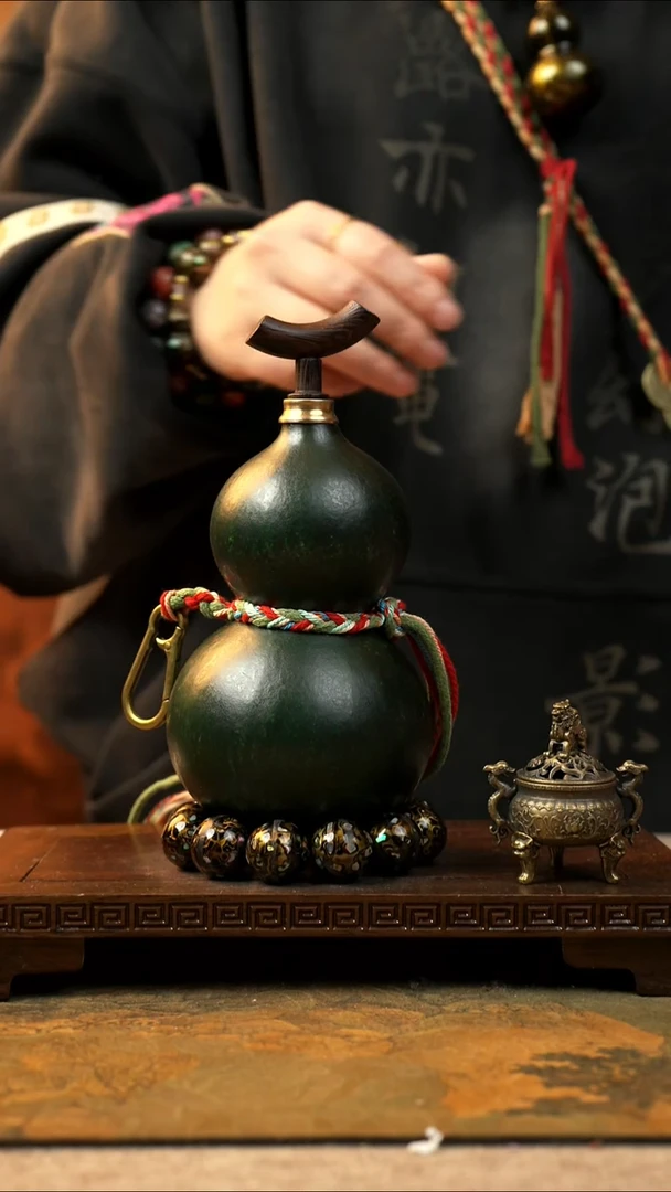 110大漆一物一拍记葫堂出品【不带手串】