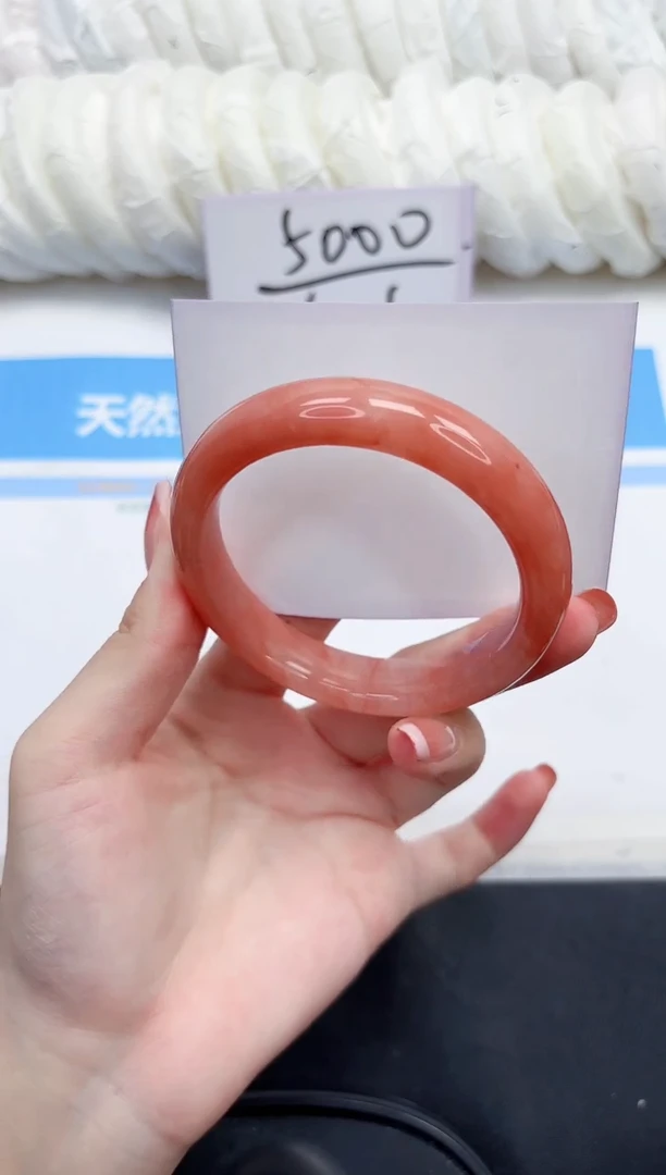 未镶嵌手镯石英质玉28-56-仪式感