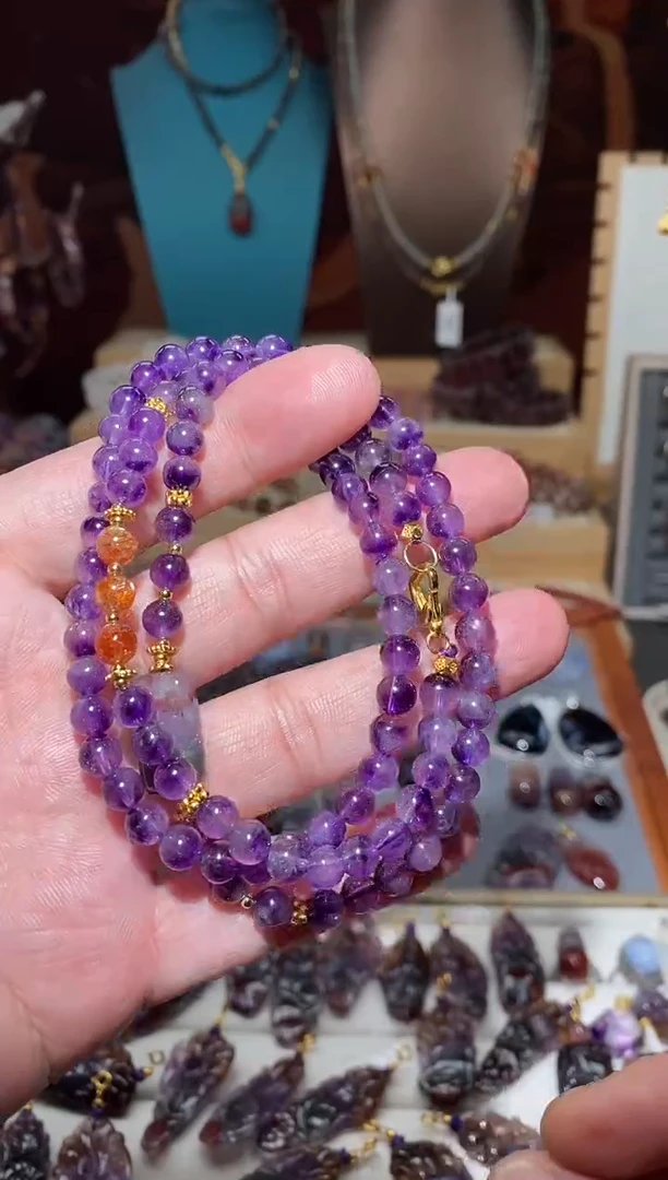 超七万能链未镶嵌水晶多样性发其一