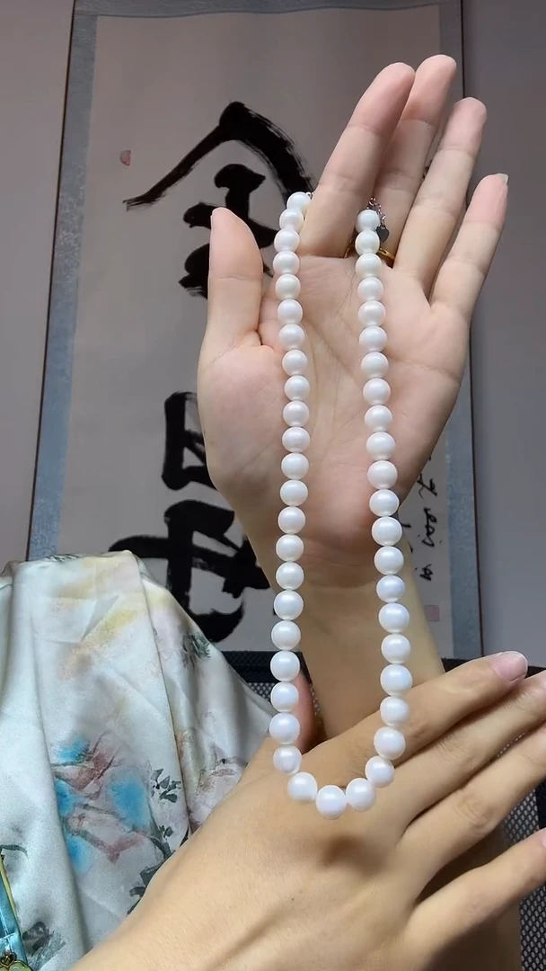 项链未镶嵌淡水珍珠卡8