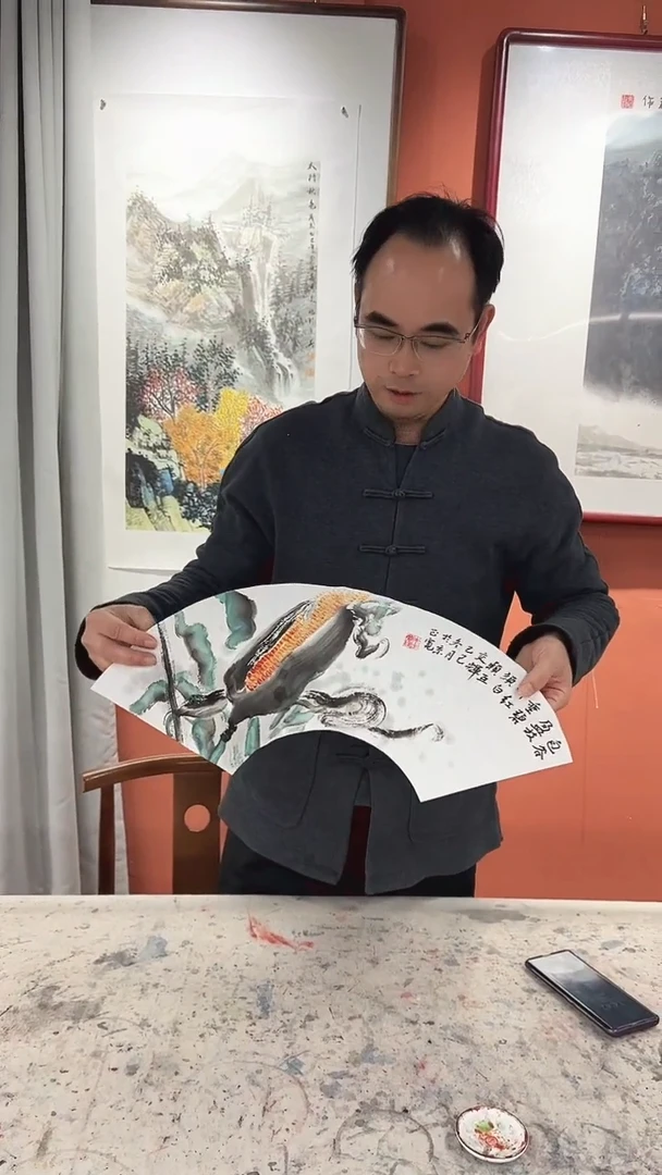 国画朱路军/国画/花鸟