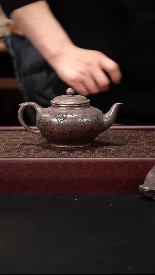 茶壶紫砂高温烧笑樱