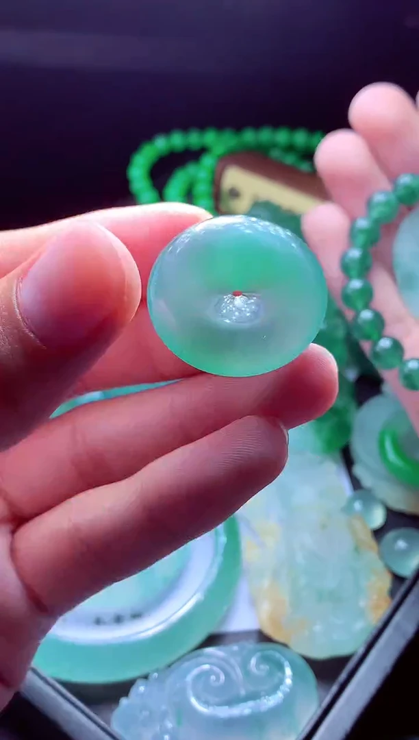 未镶嵌定制翡翠荪*#翡翠毛货定制