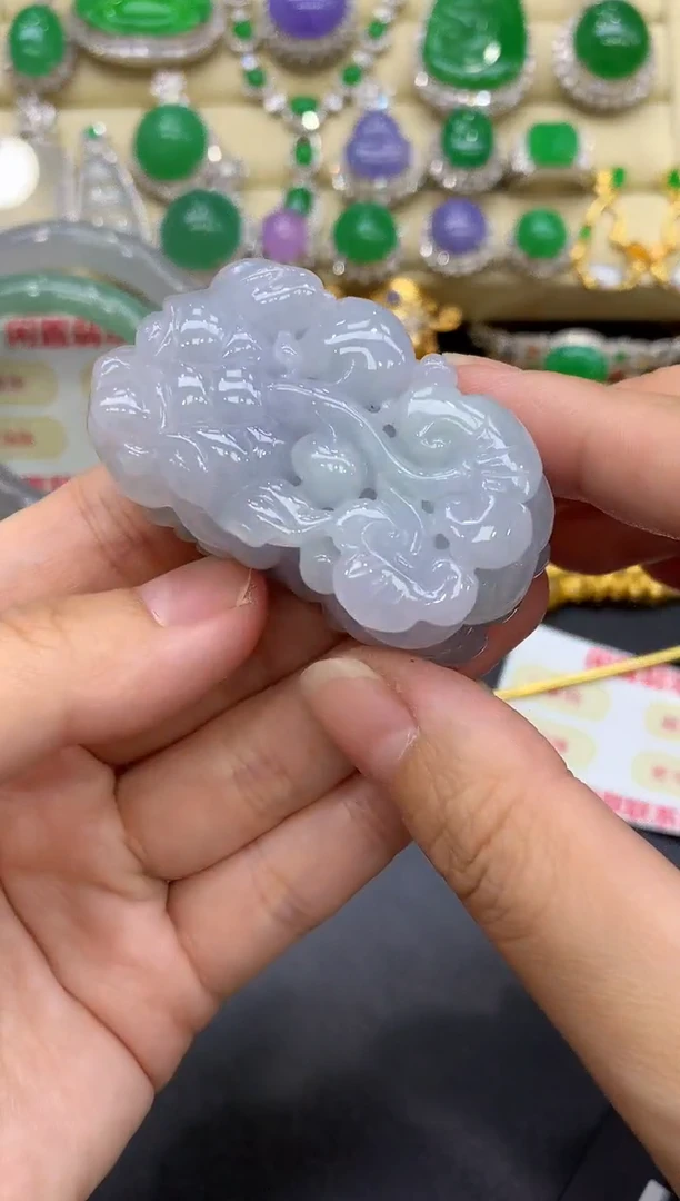 颈饰未镶嵌翡翠101-中国好珍宝