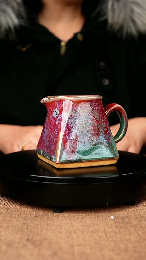 【闪购商品】770#省工一级品原矿钧瓷炉钧釉公道杯