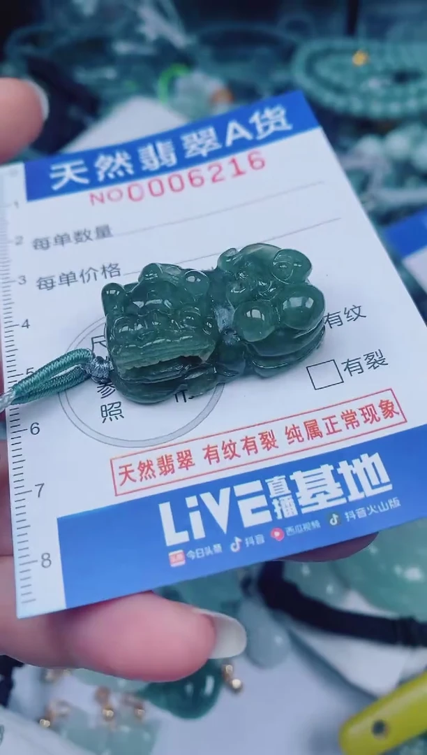 颈饰未镶嵌翡翠00006216