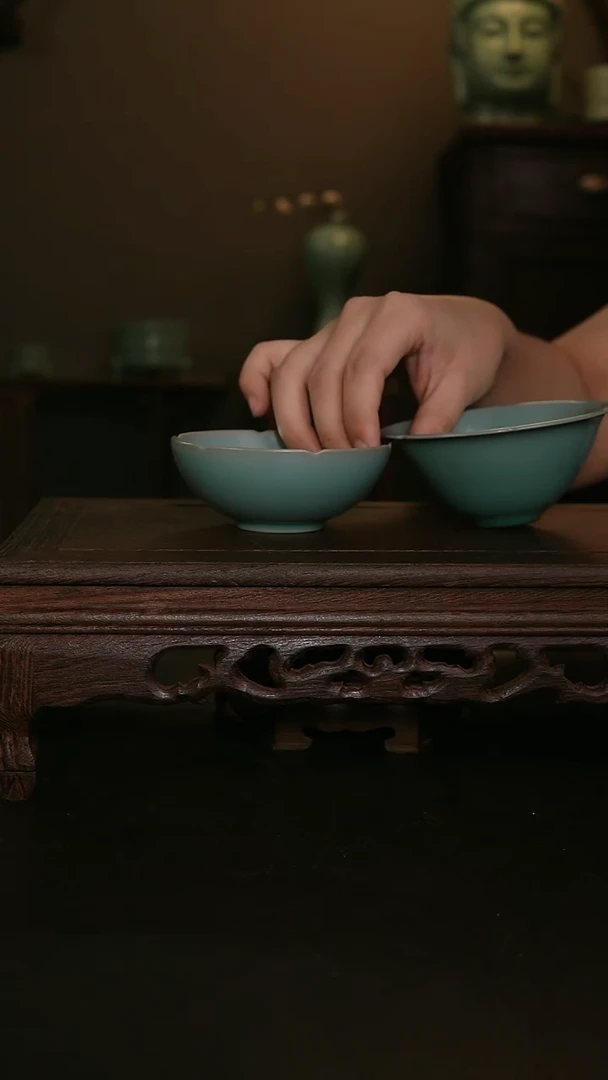 摆件沔*漓仿古手工主人杯