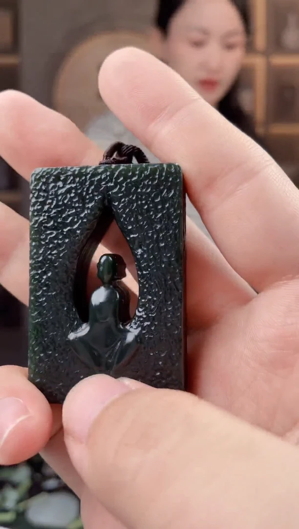 颈饰未镶嵌和田玉拍一发一，多样性发货