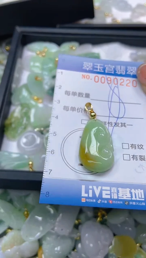 【闪购商品】翡翠未镶嵌颈饰闪购009020