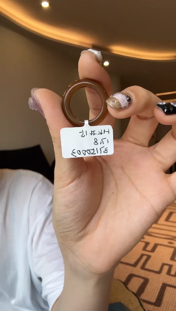 【闪购商品】和田玉戒指未镶嵌15码全糖