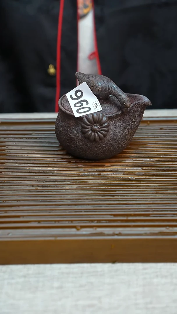 纯手工粗陶茶具每只不一样