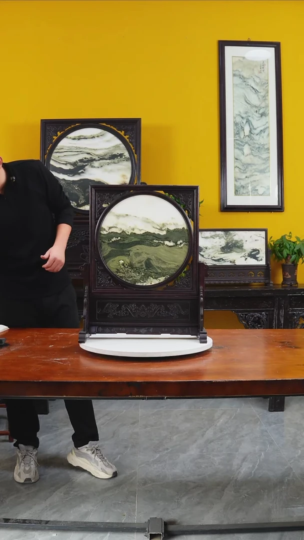 石材云石摆件家居摆件直播间图片仅供参考纯手工老物件精美